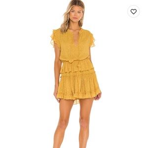 Misa Lillian Dress Mustard